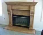 Fireplace Faux Finished in a French Look D�cor